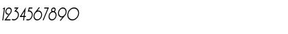 HamanCond Oblique Font