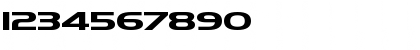 Hanzel Extended Bold Font