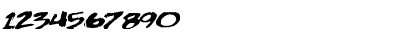HardlyLeft55 Regular Font HardlyLeft55 Regular Font