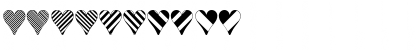 Heart Things 3 Normal Font