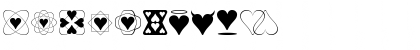 Heart Things Normal Font