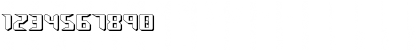 Robo-Clone Straight 3D Regular Font Robo-Clone Straight 3D Regular Font