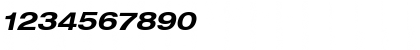HelveticaNeue LT 53 Ex BoldOblique Font
