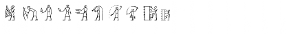Hyroglyphes One Regular Font