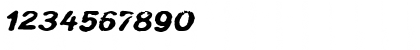 InkbleedExtended Oblique Font InkbleedExtended Oblique Font