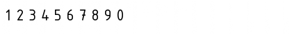 ISOCTEUR Regular Font ISOCTEUR Regular Font