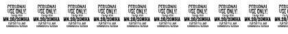 Sonika PERSONAL USE Regular Italic Font Sonika PERSONAL USE Regular Italic Font