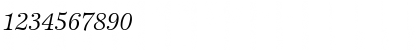 ITCEsprit-Book BookItalic Font ITCEsprit-Book BookItalic Font