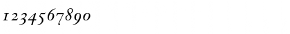 JansonText RomanSC Italic Font