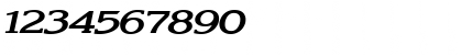 KeiraExtended BoldItalic Font KeiraExtended BoldItalic Font