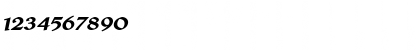 Leo Wide BoldItalic Font Leo Wide BoldItalic Font