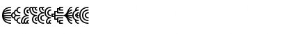 Line Dings BRK Normal Font