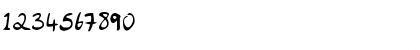 Chantell Hand Regular Font Chantell Hand Regular Font
