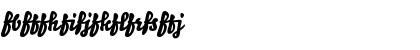 Bello Script Ligatures Font Bello Script Ligatures Font