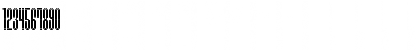 M13_SCAD DESTROYER Regular Font M13_SCAD DESTROYER Regular Font