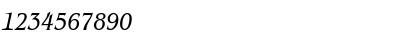 BenguiatCdITC Italic Font