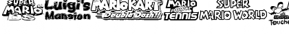 Mario and Luigi Regular Font Mario and Luigi Regular Font