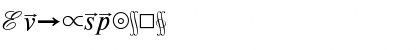 MathematicaBTT Regular Font MathematicaBTT Regular Font