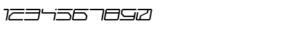 MechwarThin Oblique Regular Font
