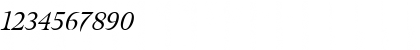 Meno Italic Font Meno Italic Font