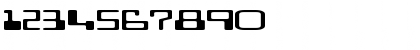 MicrFontExt Regular Font MicrFontExt Regular Font