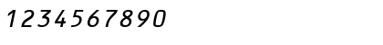 MicroscanB Oblique Font MicroscanB Oblique Font