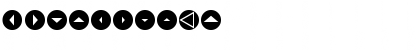 Mini Pics Directional RT Font Mini Pics Directional RT Font