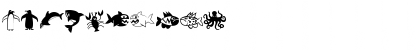 MiniPics LilCritters Font MiniPics LilCritters Font