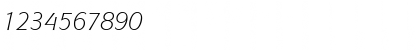 MixageITC Italic Font