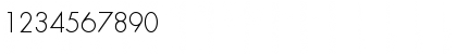MKSansserifLightTallX Regular Font