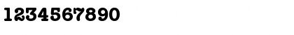 ModernTypewriter Bold Font ModernTypewriter Bold Font