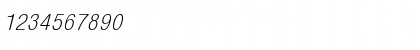 MonoCondensed Italic Font MonoCondensed Italic Font