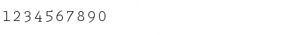 MonoxSerifExtraLight Regular Font