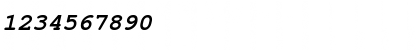 NimbusMonLTU Bold Italic Font NimbusMonLTU Bold Italic Font