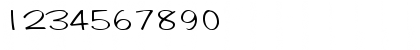 Number Regular Font