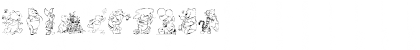 001 Disney's Pooh1 Regular Font