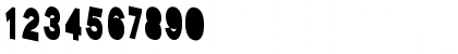 BigZero Regular Font