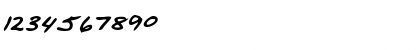 AcaciasHand Bold Italic Font AcaciasHand Bold Italic Font