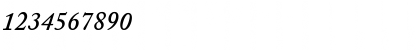 Adobe Caslon Pro Bold Italic Font