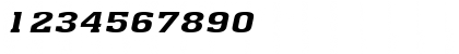 Ache Extended Italic Font