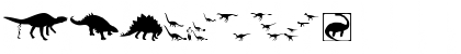 AIDinoSaurier Regular Font AIDinoSaurier Regular Font