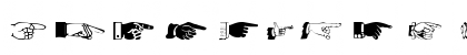 AllHands Regular Font AllHands Regular Font