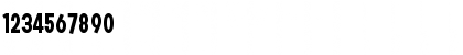 SONGER Condensed Bold Font SONGER Condensed Bold Font