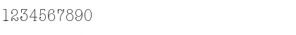 AmericanTypItcTLigCon Regular Font