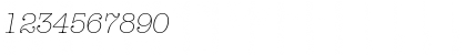 AmTypewriterITC Light Italic Font AmTypewriterITC Light Italic Font