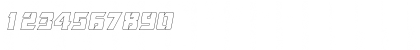 AndreaBeckerOutline Italic Font AndreaBeckerOutline Italic Font