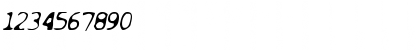 BleachedLight Italic Font BleachedLight Italic Font