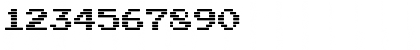 Arcade Interlaced Regular Font