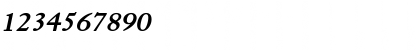 BlissWide BoldItalic Font BlissWide BoldItalic Font