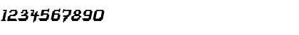 Tipi Slanted Electric Font